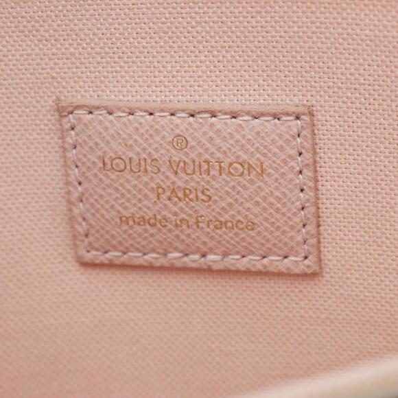 LOUIS VUITTON White Damier Coated Canvas Shoulder Bag - Picture 5 of 9